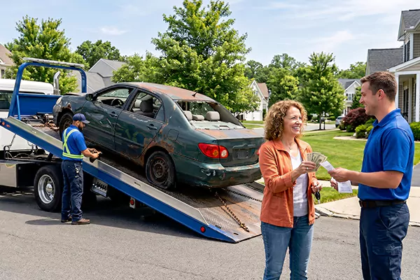 24 Hour Junk Car Removal in Cleveland, OH