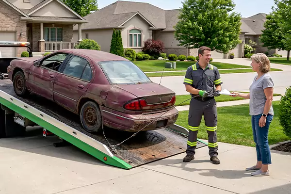 Junk Car Disposal in Cleveland, OH