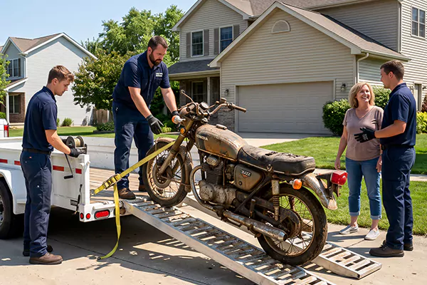 Junk Motorcycle Removal in Cleveland, OH