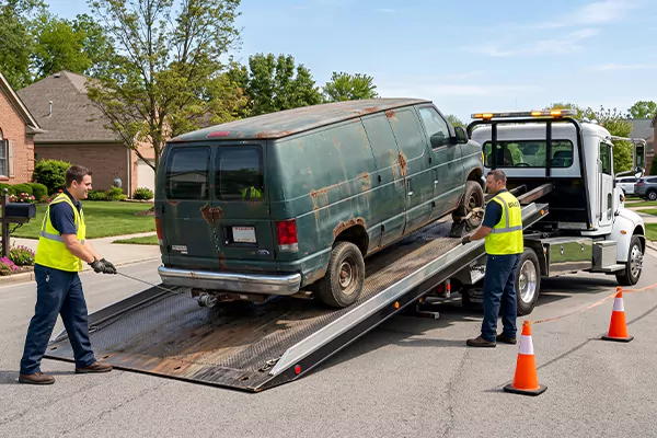 Junk Van Removal in Cleveland, OH