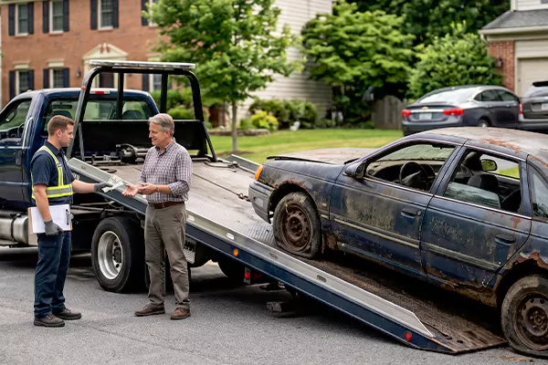 Junk Vehicle Removal in Cleveland, OH
