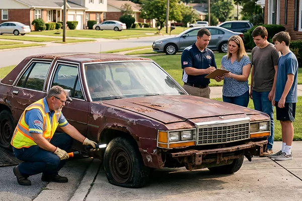 Peddle Junk Car Removal in Cleveland, OH