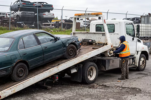 Salvage Car Removal in Cleveland, OH