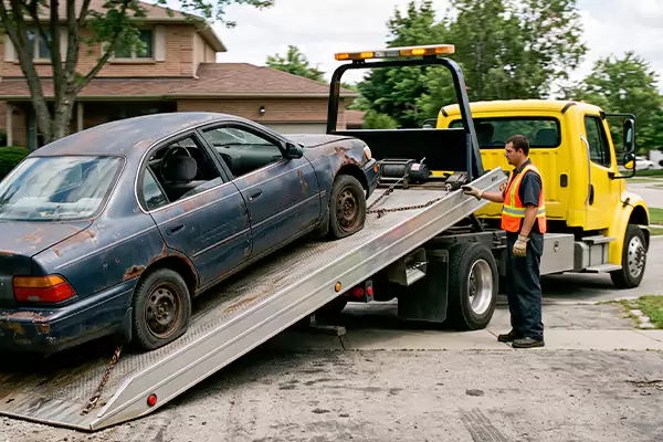 Same-Day Junk Car Removal in Cleveland, OH