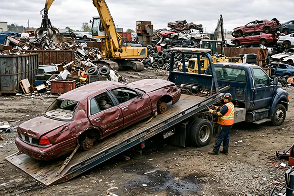 Scrap Car Removal in Cleveland, OH