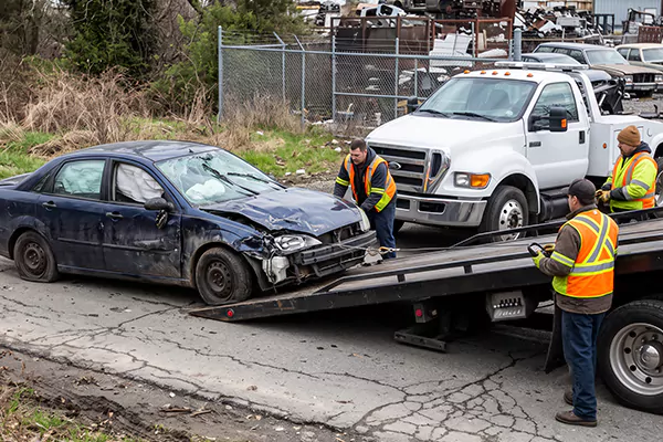 Wrecked Car Removal in Cleveland, OH