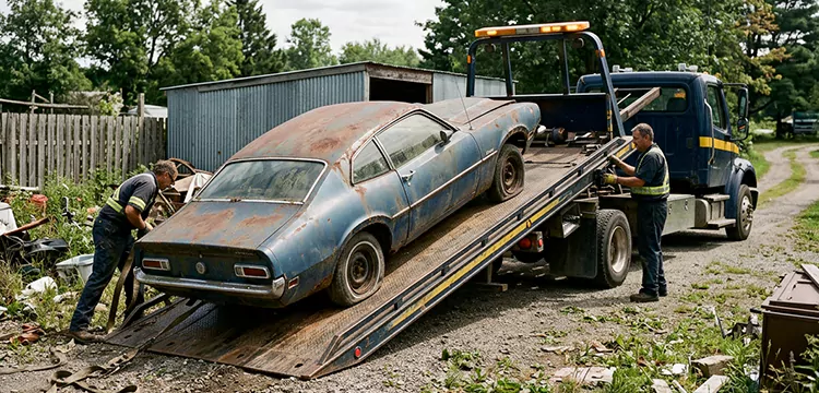 24 Hour Non-Running Junk Car Removal in Cleveland