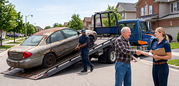Remove Junk Car Without Title for Cash in Cleveland