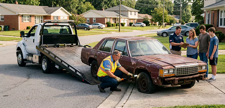 Broken Down Car Pick Up in Cleveland