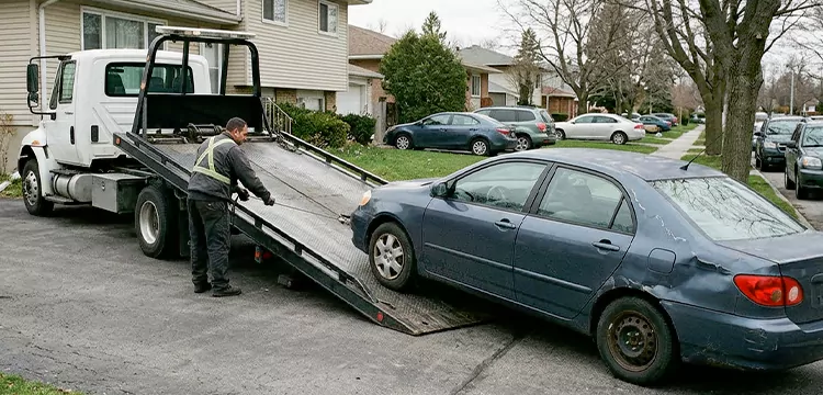 Same-Day Salvage Car Pickup in Cleveland