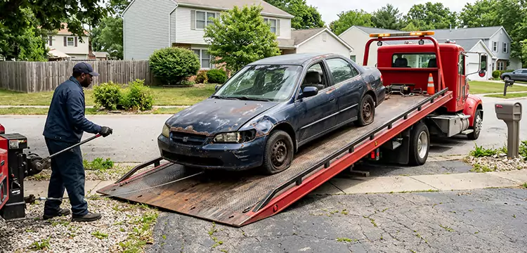 Same-Day Old Junk Car Removal in Cleveland